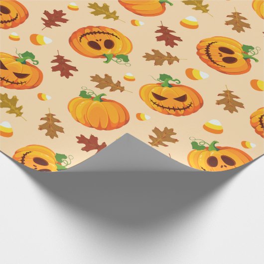 Halloween Cadeaupapier (Hoek)