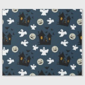 Halloween Cadeaupapier (Vlak)