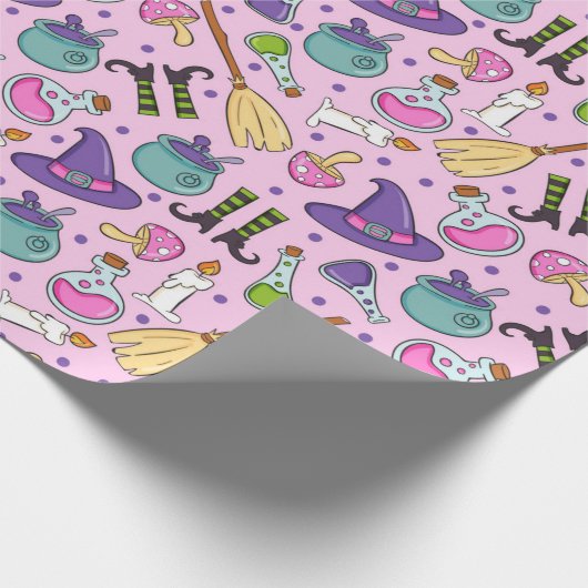 Halloween Cadeaupapier (Hoek)