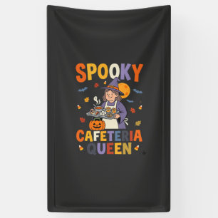 Halloween Cafetaria Koningin Spandoek