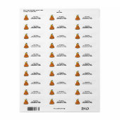 Halloween Cake Etiket (Full Sheet)