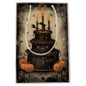  Halloween Cake Verjaardag Medium Cadeauzakje (Voorkant)