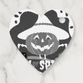 Halloween Call of Spirit Bedankjes Labels (Achterkant)