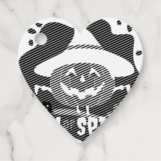 Halloween Call of Spirit Bedankjes Labels (Voorkant)