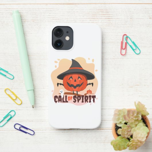 Halloween Call of Spirit iPhone Hoesje (Op bureau)