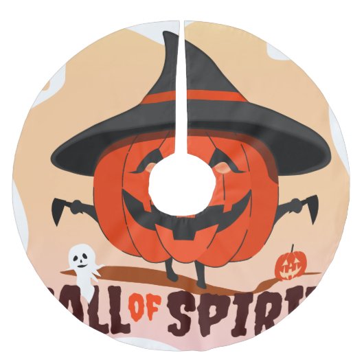 Halloween Call of Spirit Kerstboom Rok (Voorkant)
