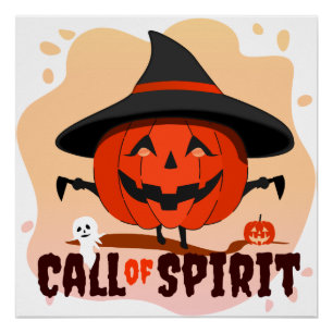 Halloween Call of Spirit Perfect Poster
