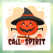 Halloween Call of Spirit Raamsticker (Vel 3)