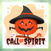 Halloween Call of Spirit Raamsticker (Vel 3)