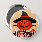 Halloween Call of Spirit Ronde Button 4,0 Cm (Voorkant /achterkant)