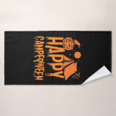 Halloween Camper Nature (Serviette de bain)