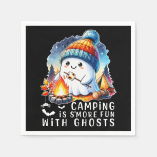 Halloween Camping is S'more Fun Met Ghosts Black Servet
