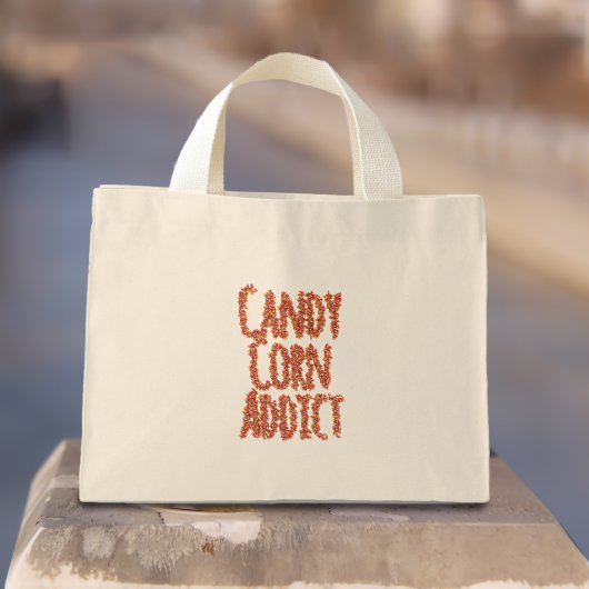 Halloween Candy Corn Addict Canvas tas
