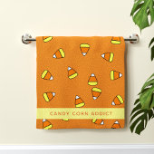 Halloween Candy Corn Addict Orange Serviette à mai