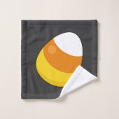 Halloween Candy Corn Bad Handdoek (Wasdoekje)