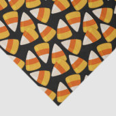 Halloween Candy Corn Black Tissuepapier (Detail)