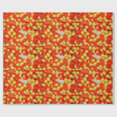 Halloween Candy Corn Cadeaupapier (Vlak)