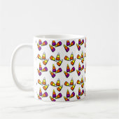 Halloween Candy Corn Coffee Mug (Gauche)