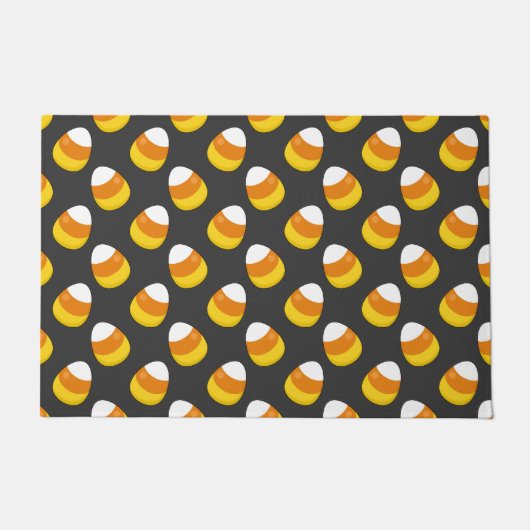 Halloween Candy Corn Deurmat (Voorkant)