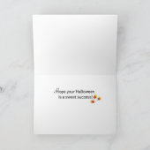 Halloween Candy Corn Humor Kaart (Binnen)