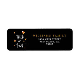 Halloween Candy Corn Labels