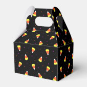 Halloween Candy Corn Pattern Bedankdoosjes (Achterkant)