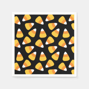Halloween Candy Corn Pattern Paper Napkins Servetten