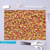 Halloween Candy Corn Photograph Tissuepapier (Craft)