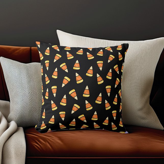 Halloween Candy Corn Print Kussen (Creator heeft geüpload)