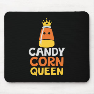 Halloween Candy Corn Queen Crown Cute Birthday Muismat
