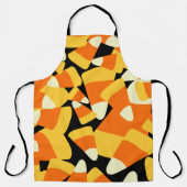 Halloween Candy Corn Seamless Pattern Schort (Voorkant)