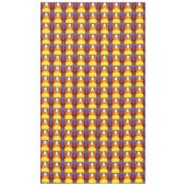 Halloween Candy Corn Vampire Table Cloth Tafelkleed (Voorkant)