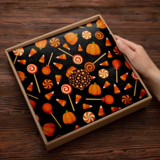 Halloween Candy Corn | Weefselpapier Snoep Tissuepapier
