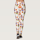 Halloween Candy Cupcake Leggings | Fête du costume (Dos)