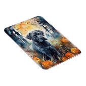 Halloween Cane corso met pompoenen eng Magneet (Rechterzijde)