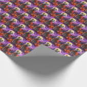 Halloween Cane Corso Vampire Pumpkins eng Cadeaupapier (Hoek)