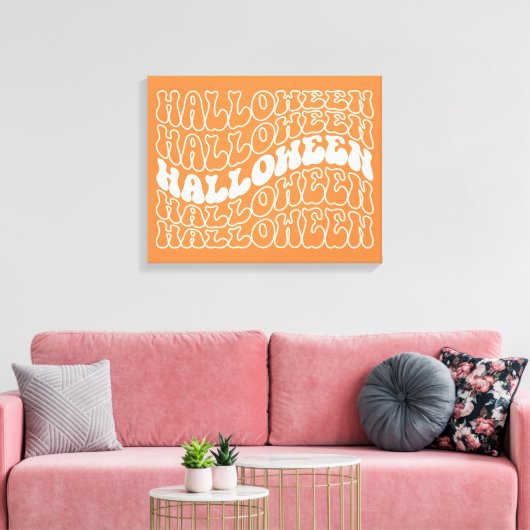 Halloween Canvas Afdruk (Insitu (Woonkamer))