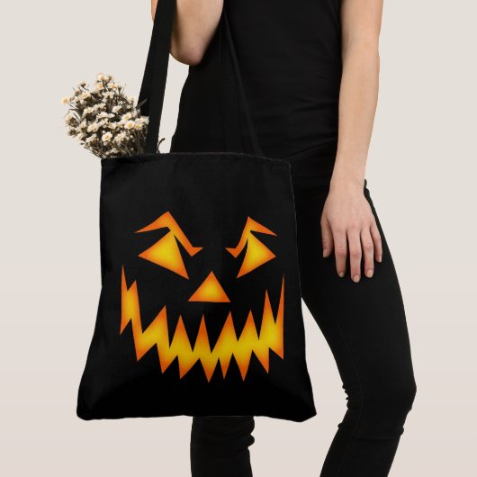 Halloween Canvas tas (Dichtbij)