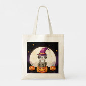Halloween Canvas tas (Achterkant)