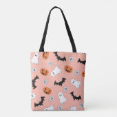 HALLOWEEN-CANVAS TAS (Achterkant)