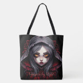 Halloween Canvas tas (Achterkant)