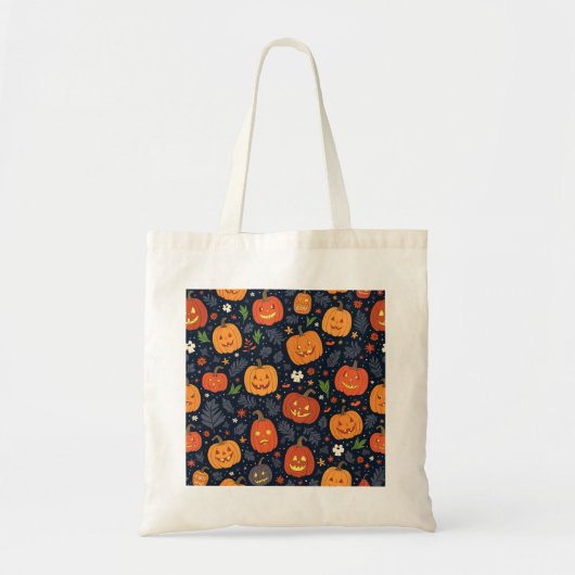 Halloween Canvas tas (Voorkant)