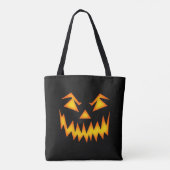 Halloween Canvas tas (Achterkant)