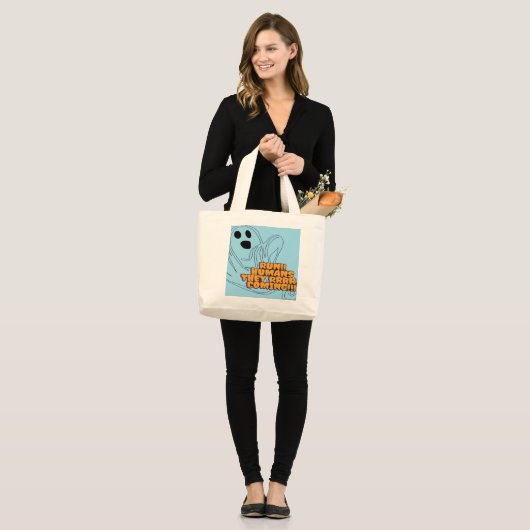 Halloween Canvas tassen 05 (Voorkant (model))