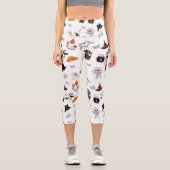 Halloween Capri Leggings (Recto)