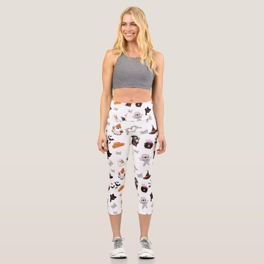 Halloween Capri Leggings (Recto)