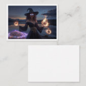 Halloween Card Notitiekaartje (Voorkant / Achterkant)