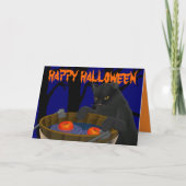 Halloween carde les cartes faites sur commande (Devant)