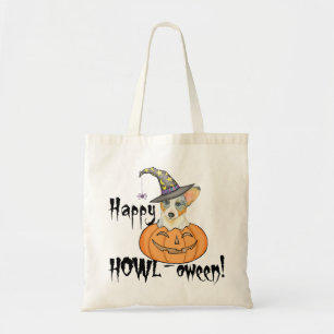 Halloween Cardigan Welsh Corgi Tote Bag
