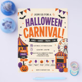 Halloween Carnaval Flyer (Enkel)